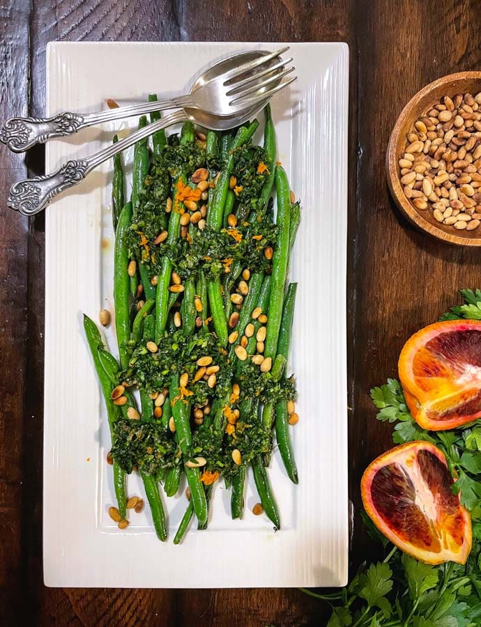 Green Beans Gremolata Food Daydreaming